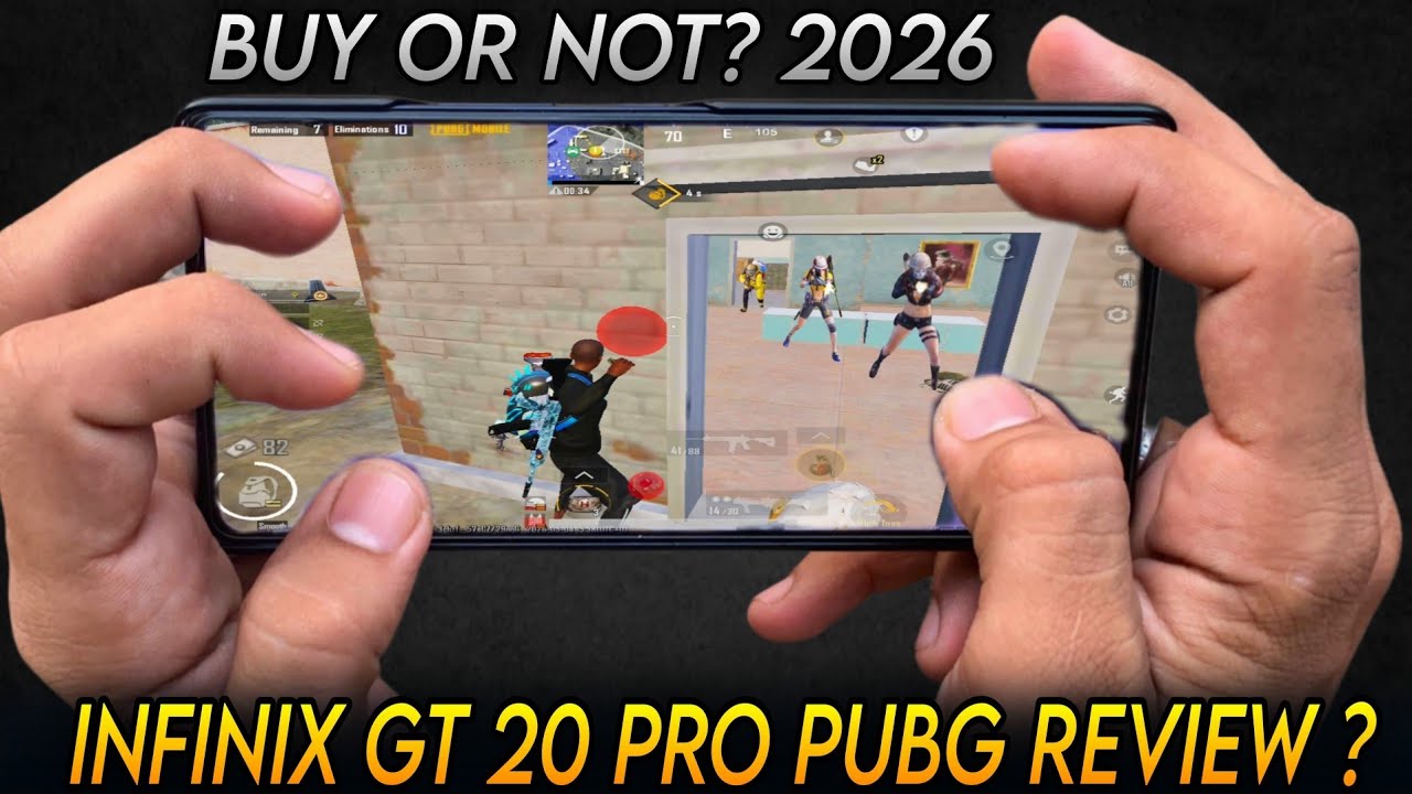 Infinix GT 20 Pro PUBG Honest Review After 1 Year Use 🔥 120 FPS Reality in 2026! background