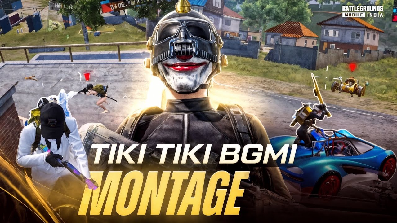 Tiki Tiki❤️ BGMI MONTAGE | IPOP GAMING background