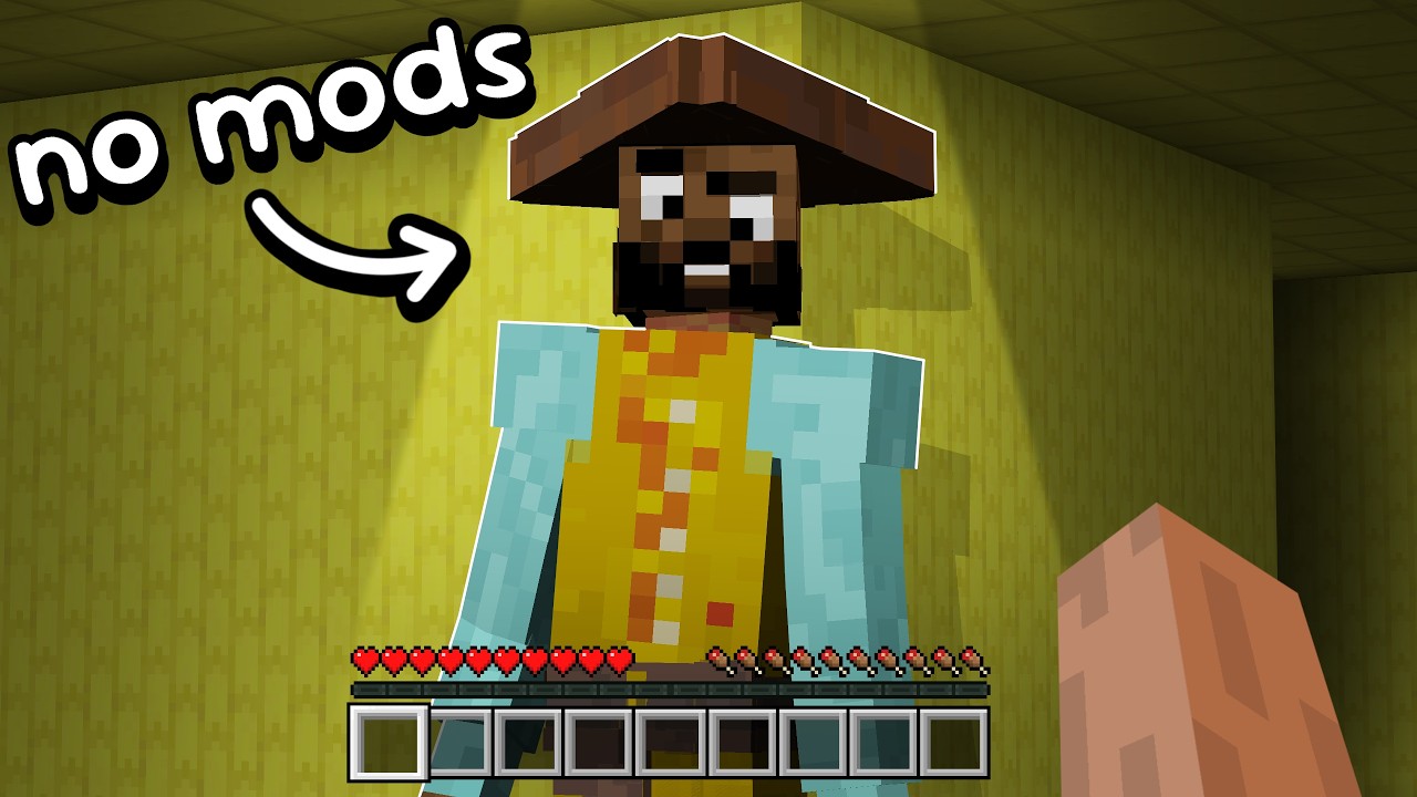 I rebuilt the Backrooms Movie in Minecraft background