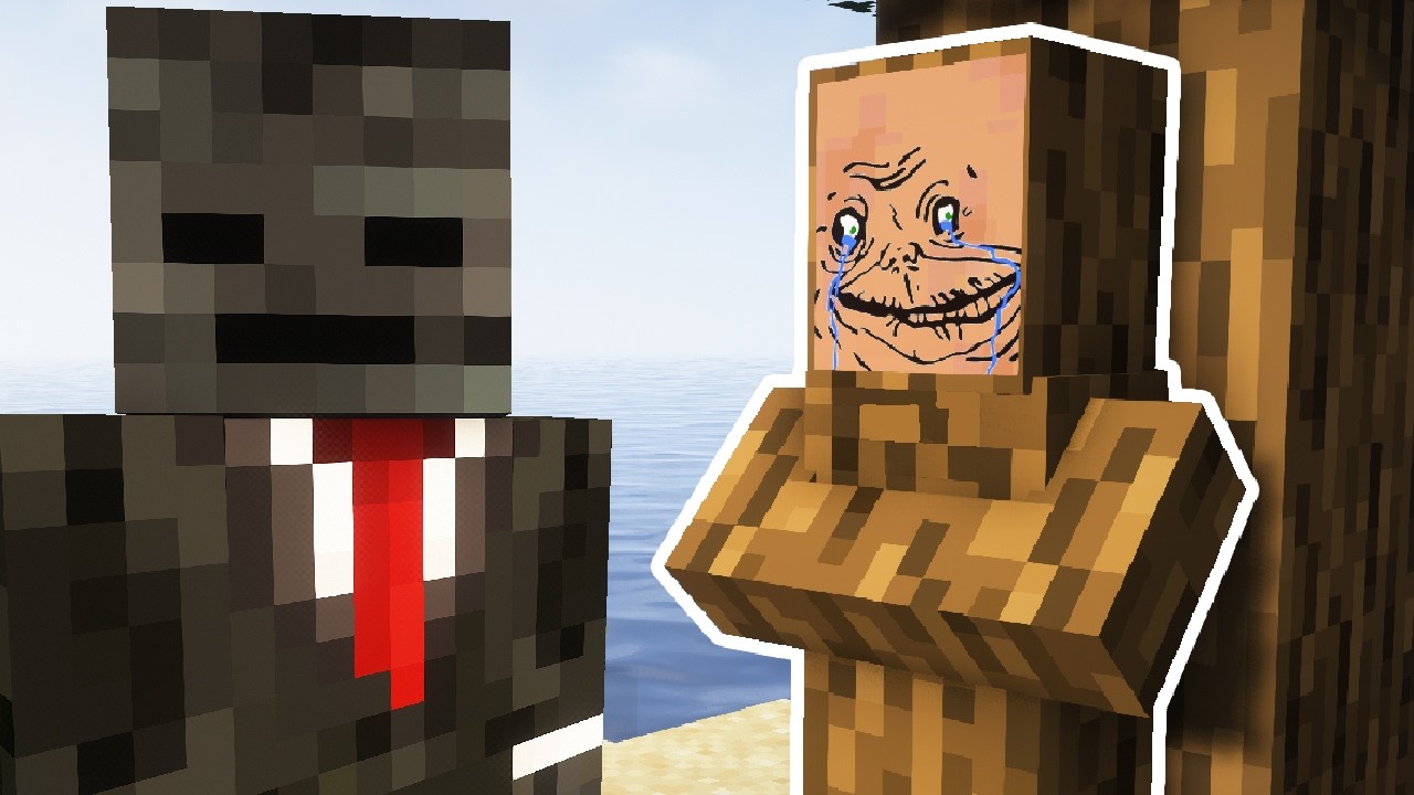 VILLAGER HIDE & SEEK! background