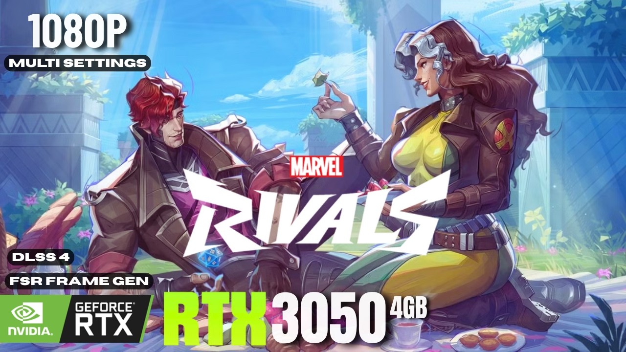 Marvel Rivals Season 5 | RTX 3050 Laptop | ASUS TUF F15 | 2025 background