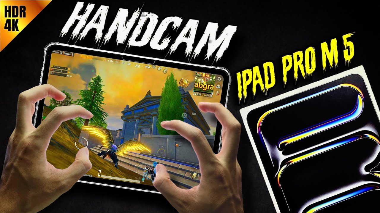 IPAD PRO M5 BEAST PERFORMANCE IN PUBG MOBILE! 🤯🔥 background