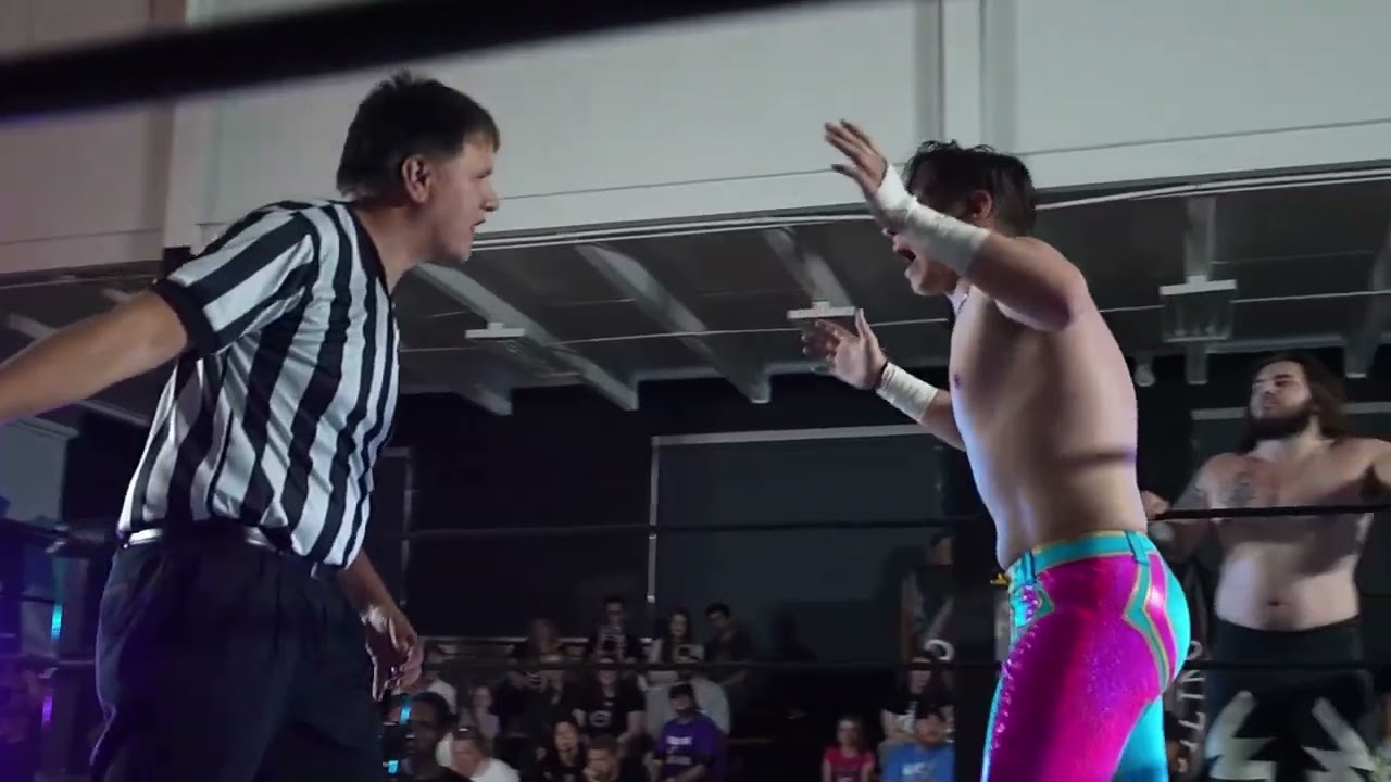 FULL MATCH Tye or Dye vs Alex Lynch and Jack Delaney live cut June 15th 2024 background