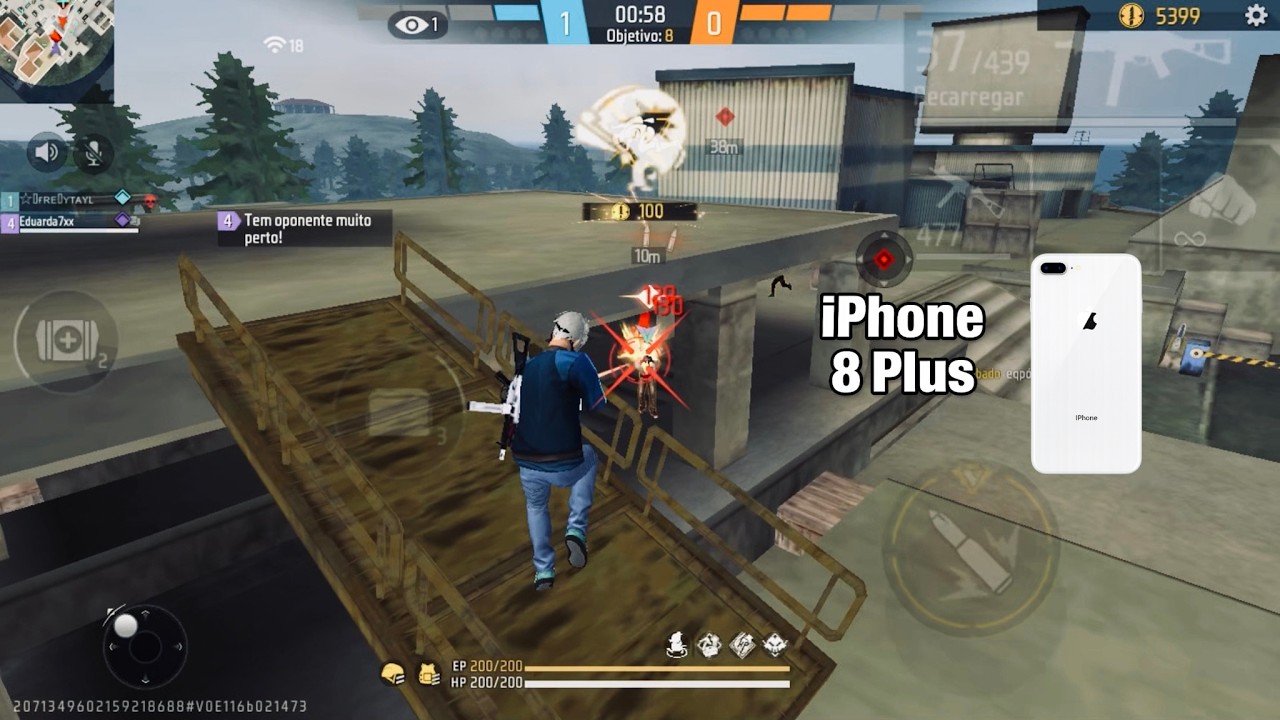 iPhone 8 Plus | 4x4 Free Fire Highlights 💙 background