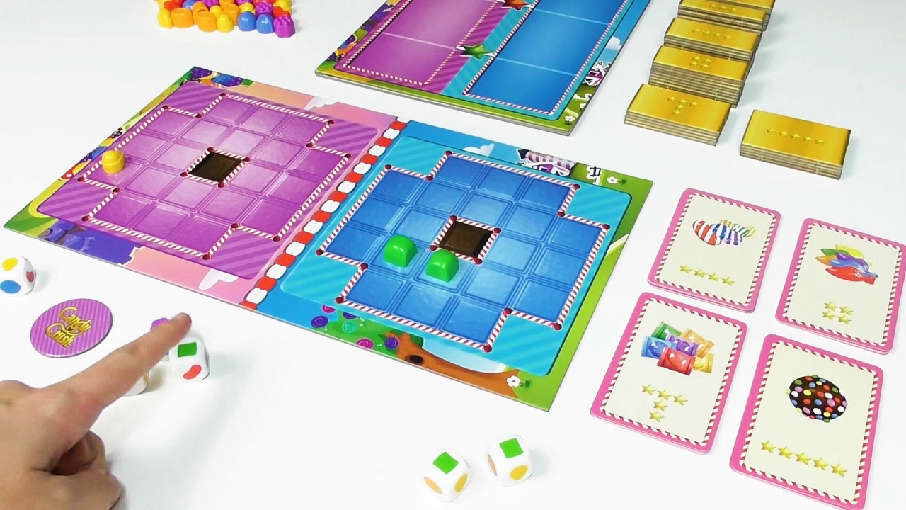 Candy Crush Duel Juego de mesa - Vídeo tutorial background