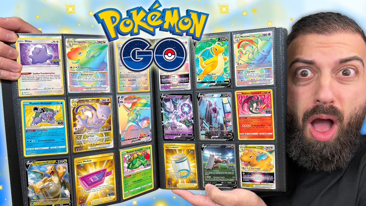 NOT STOPPING Until I Pull EVERY Pokemon Go Card background
