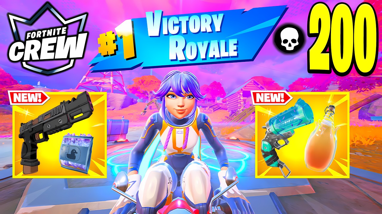 NEW Fortnite Crew Skin, NEW Sprites, NEW Season 3 & More (Chapter 7 Season 3) background