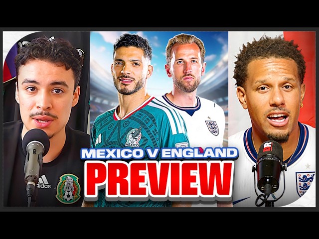 Mexican Fan CONFIDENT England Will Lose! ЁЯЗ▓ЁЯЗ╜ЁЯШ│ background