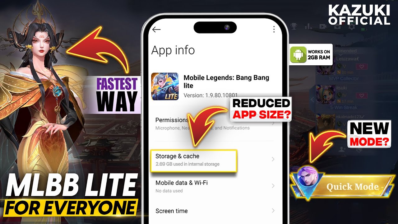 MLBB LITE IS A GAME CHANGER FOR LOW-END PHONES! background