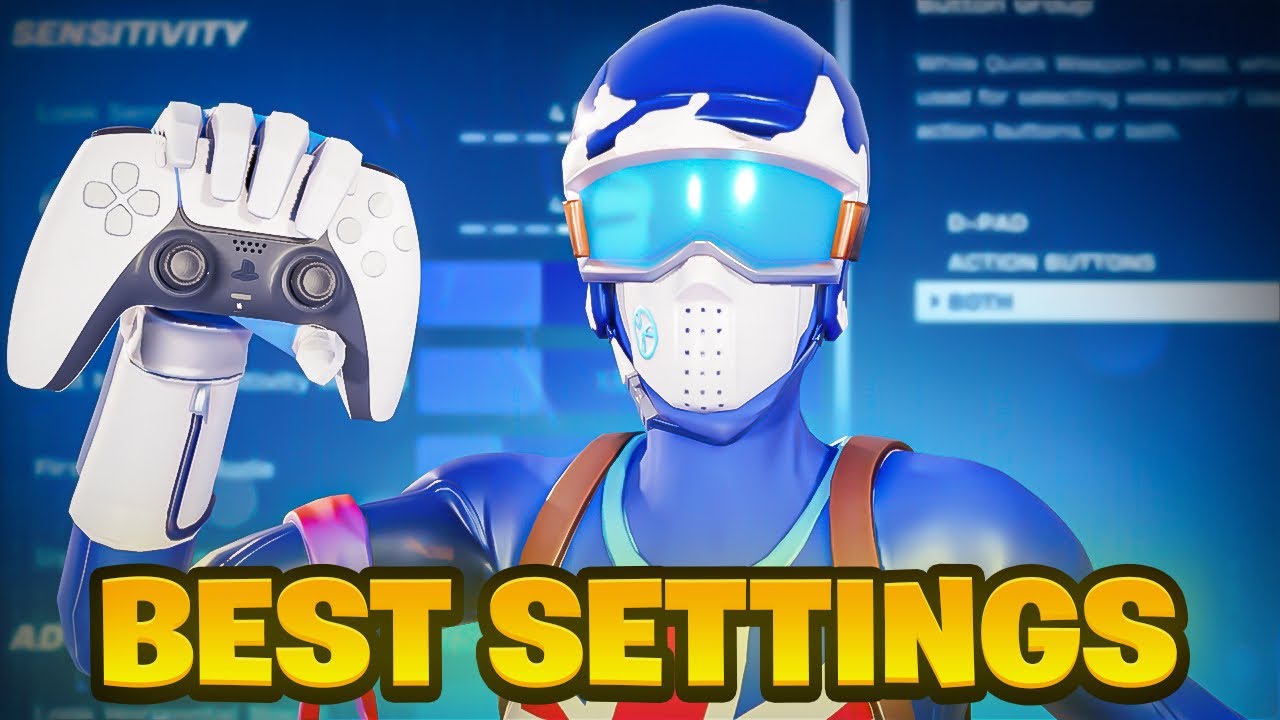 *NEW* Best Controller Settings + Sensitivity For Fortnite Chapter 7! (PS4/PS5/XBOX/PC) background