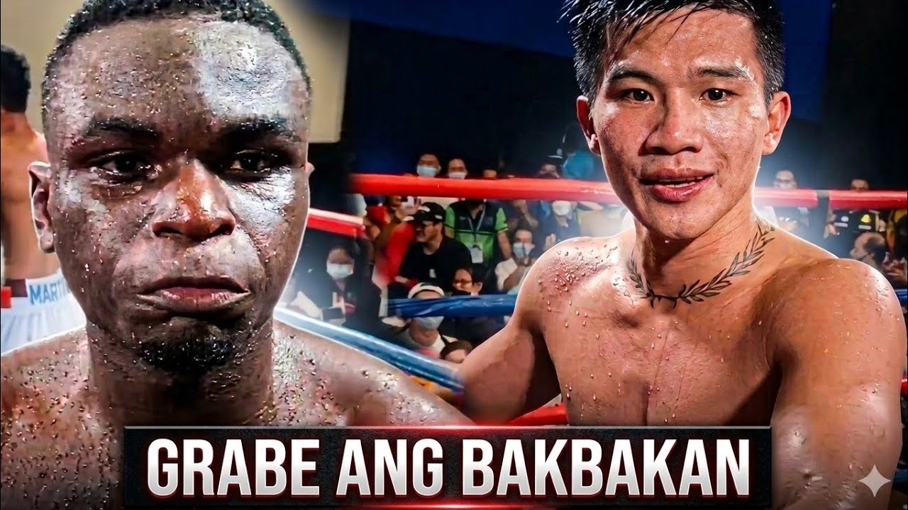 MUNTIK NA MA KNOCKOUT? CARL JAMMES MARTIN (PHILIPPINES) VS CHARLES TONDO (TANZANIA) background