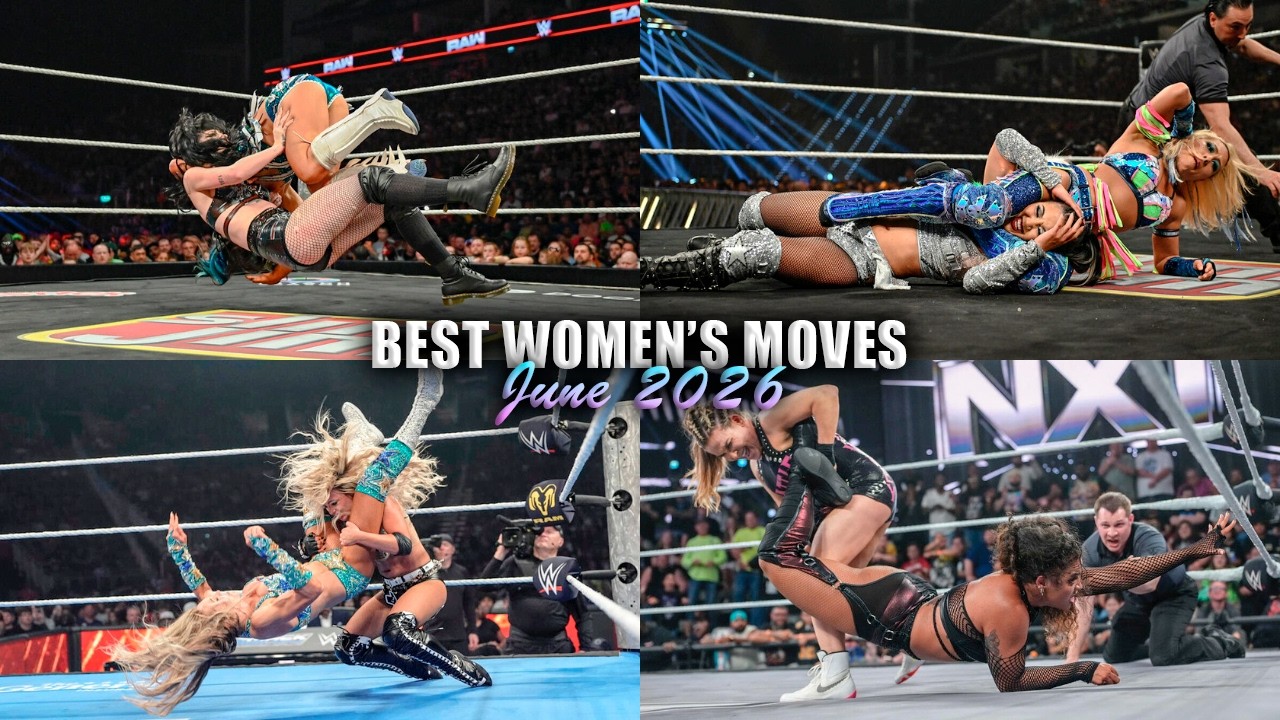 Best WWE Women's Wrestling Moves - June 2026 background