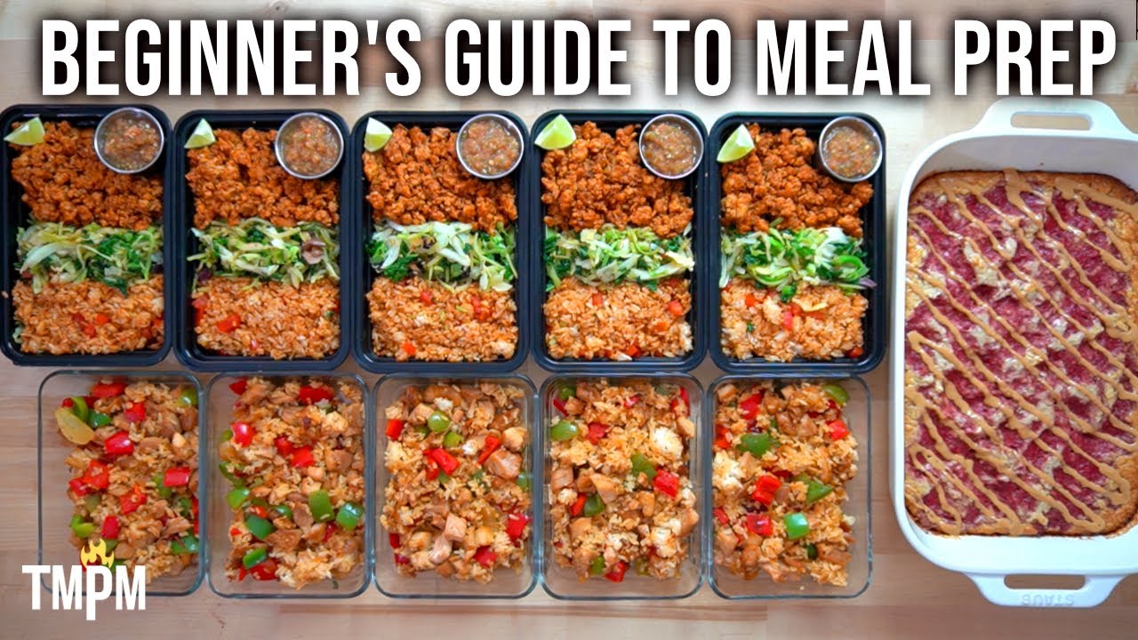 How to Become a Meal Prep Pro this Year | The Beginner's Guide to Meal Prep background