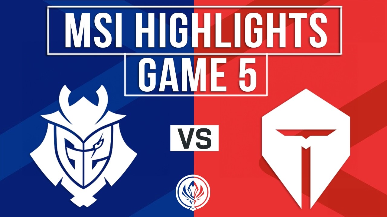 G2 vs TES Highlights Game 5 | MSI 2026 Bracket Stage | G2 Esports vs Top Esports background