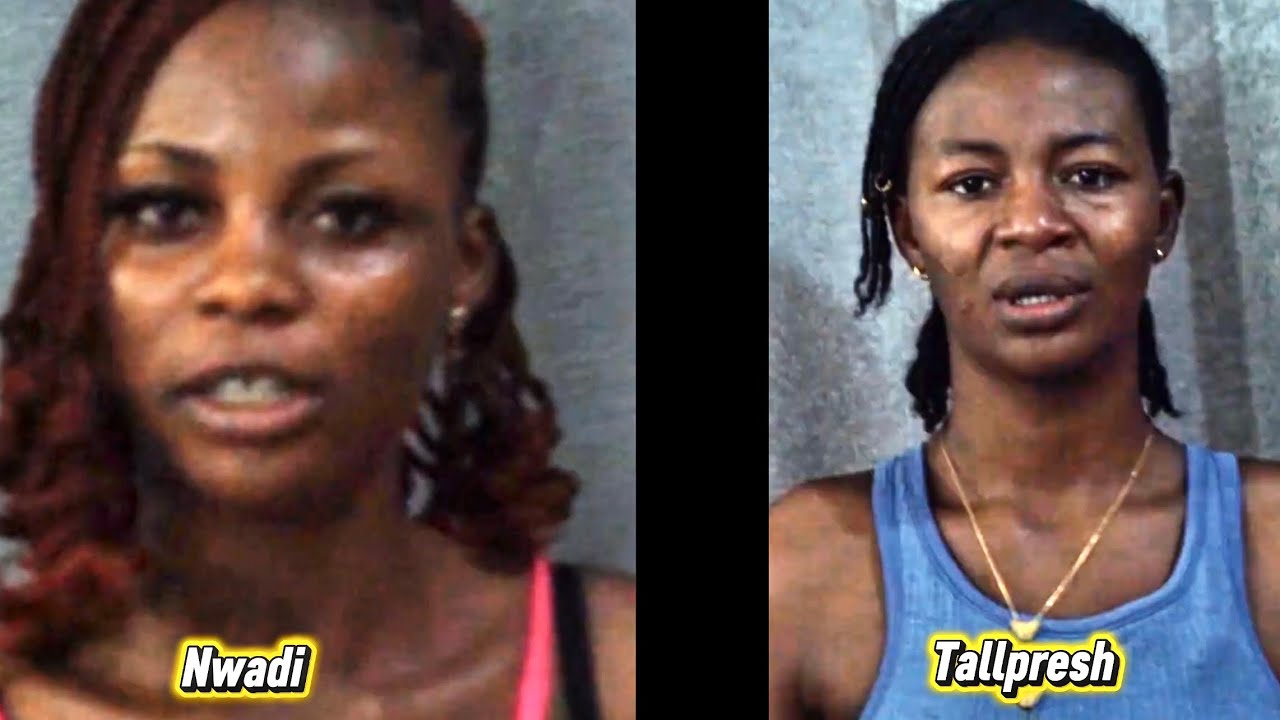 Road to the ring: Nwadi clashes with Tallpresh on traditional wrestling background