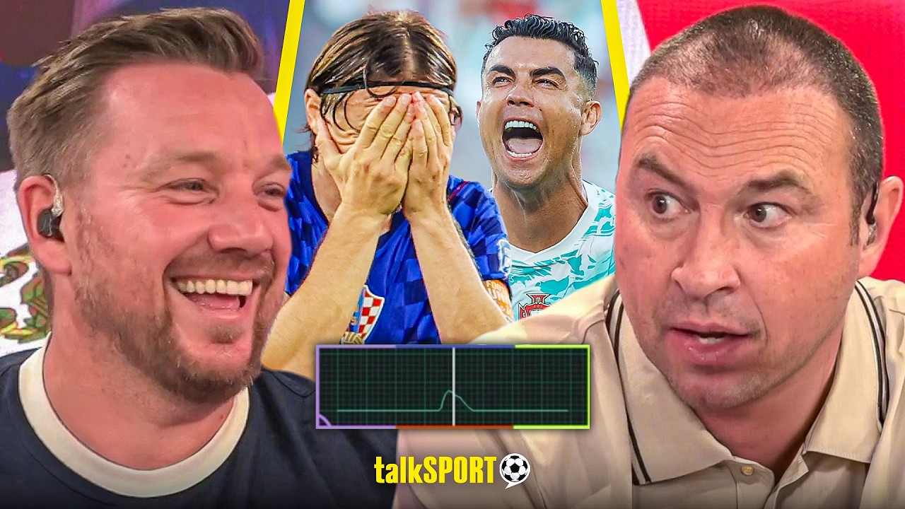 "ABSOLUTE SHAMBLES!" Jason Cundy LAUNCHES ATTACK on Snickometer as Croatia are DENIED EQUALISER! background