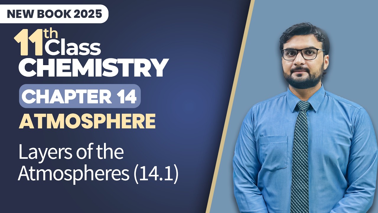 11th Class Chemistry Chapter 14 - New Book 2025 Playlist background