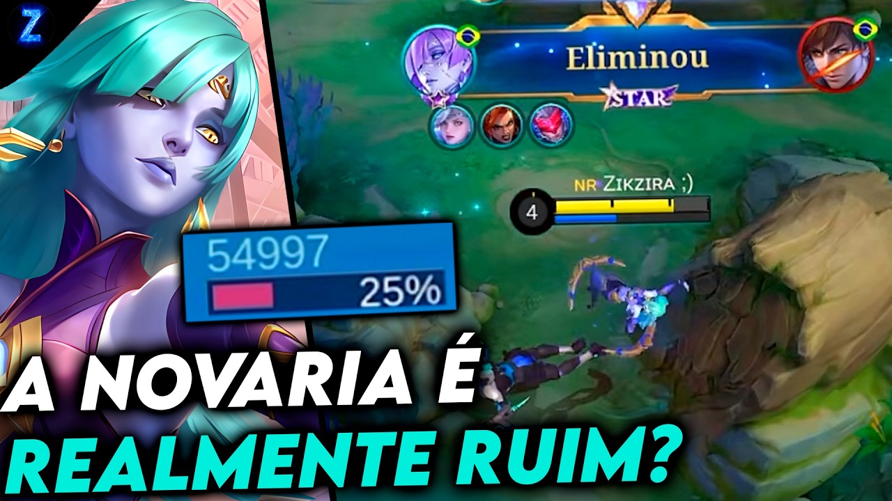 O MAGO MAIS ODIADO DO JOGO!! - NOVARIA GAMEPLAY | Mobile Legends background