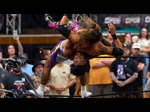 Top 10 Moments from Wrestling Open 6/25/26 - Dustin Waller vs. Joseph Alexander - Sammy Diaz returns background