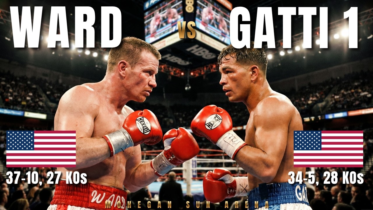 MICKY WARD (USA) vs ARTURO GATTI (USA) | LEGENDARY BATTLE! | MY LIVE COMMENTARY/ BREAKDOWN backdrop