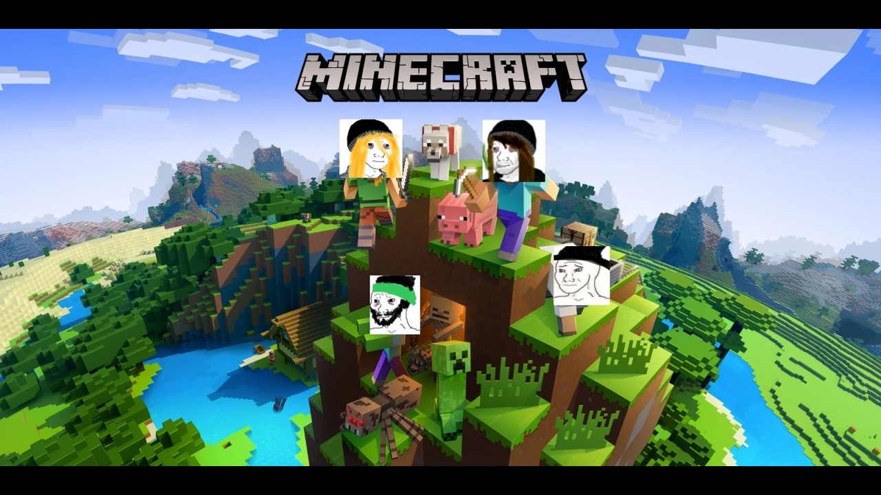 Minecraft Funny Moments, Banter With The Lads background