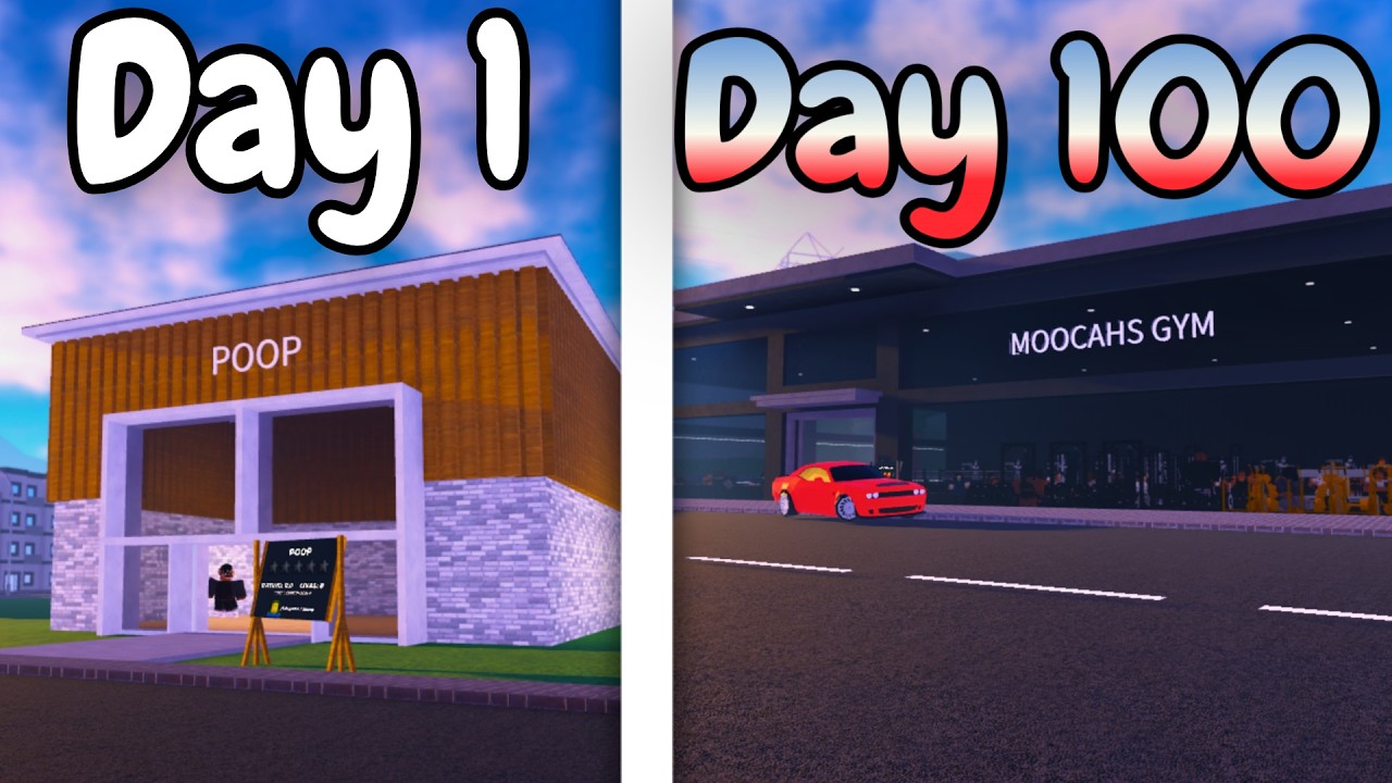 Building a Gym in 100 Days... background
