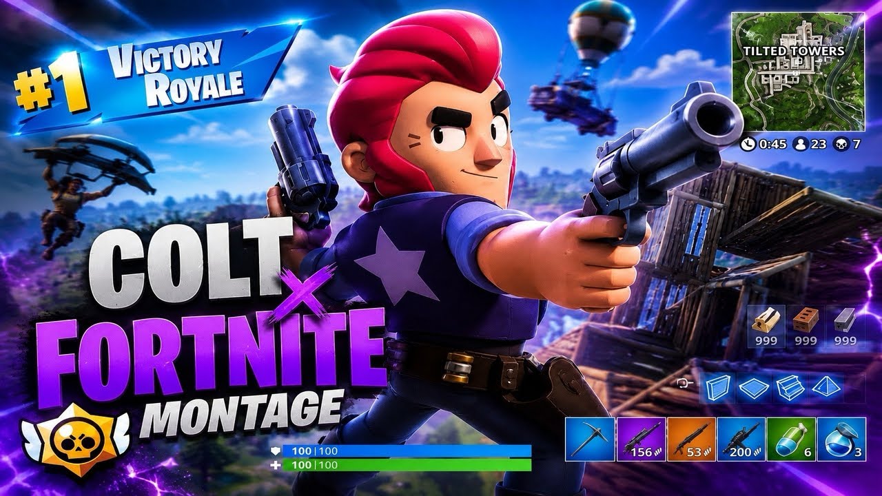 🎯 Colt Montage X Fortnite Edit ⭐️ background