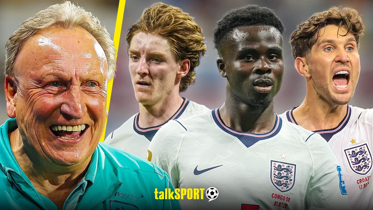 "They'll have to STEP UP!" Neil Warnock EXPLAINS How England should Line Up against Mexico! background