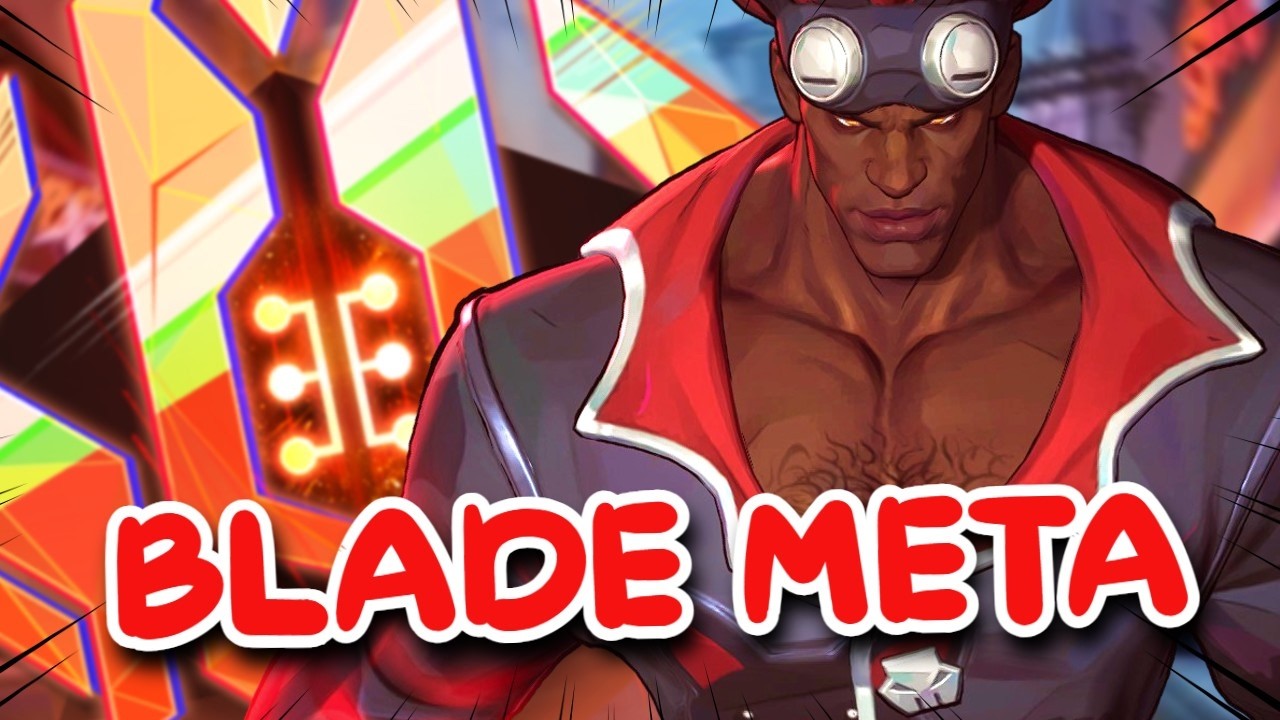 Making Blade LOOK META In Marvel Rivals Ranked! background