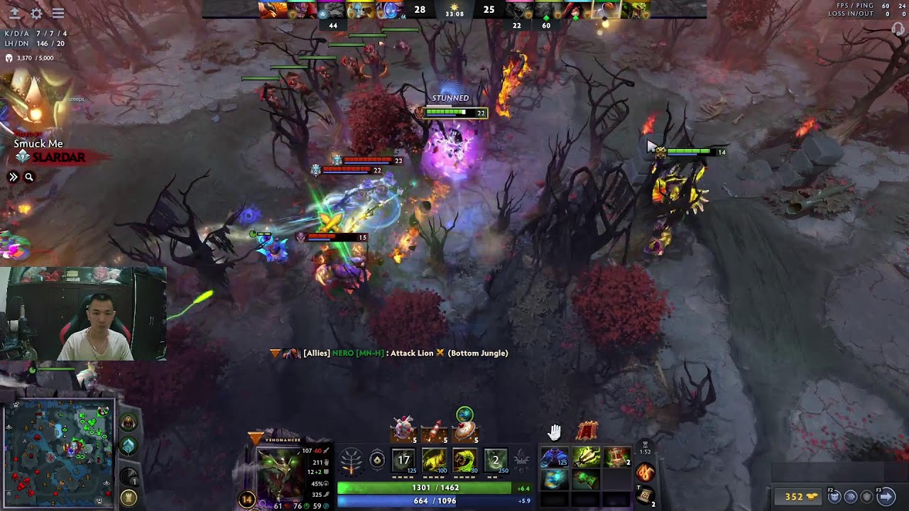 “Dota 2 Live | Push MMR background