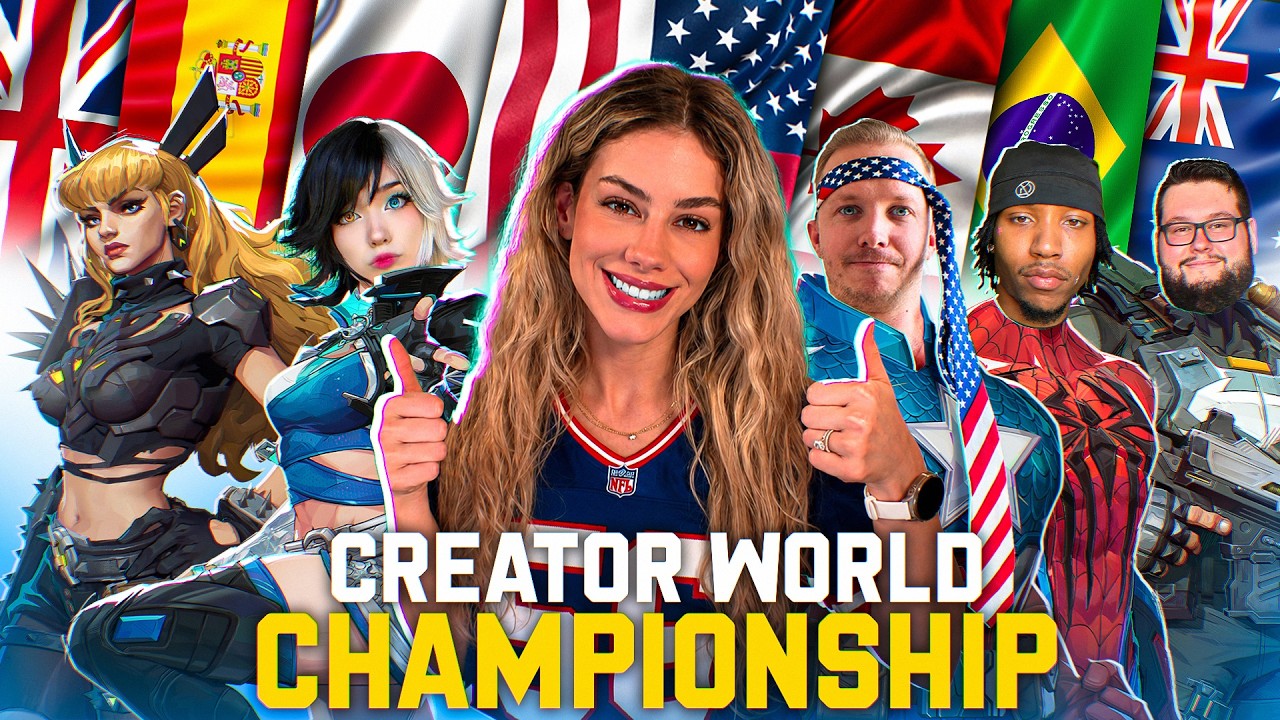 TEAM USA: THE MOVIE | EVERY POV Of The $300k Marvel Rivals Creator Cup | LuluLuvely Emiru Flats Jay3 background