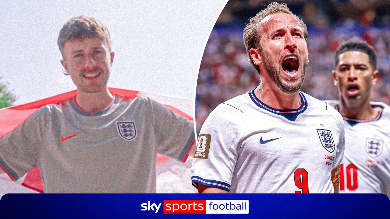 Harry Kane saves the day for England! ЁЯП┤єаБзєаБвєаБеєаБоєаБзєаБ┐ | England vs DR Congo with Roman Kemp background