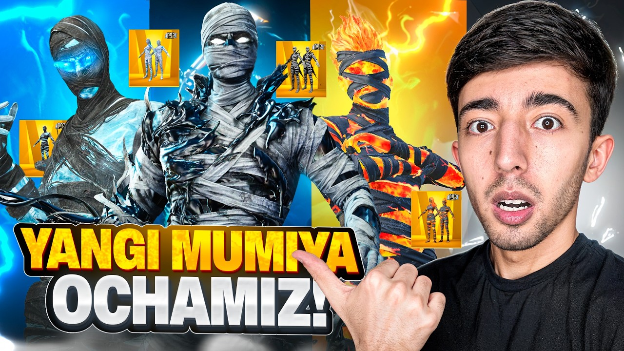 😱80,000 UC YANGI MUMIYO OLDIM 🔥 PUBG MOBILE background