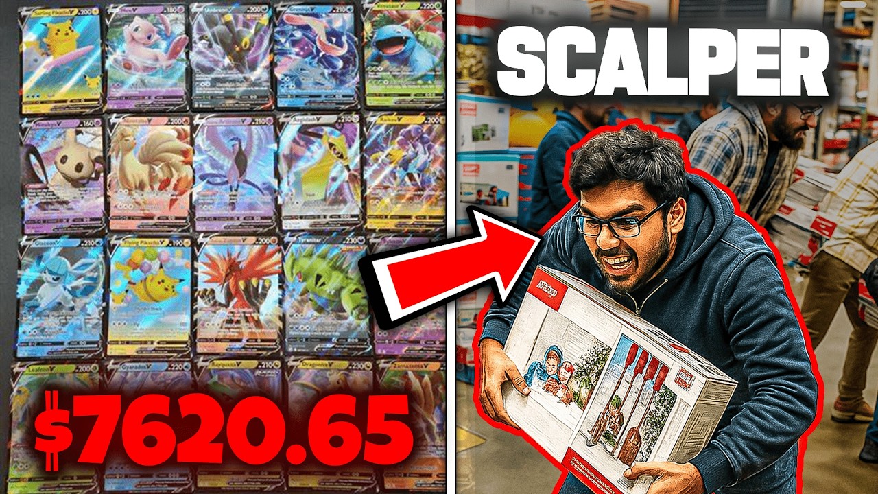 Pokemon Card Scalpers But They Get Increasingly WORSE! backdrop