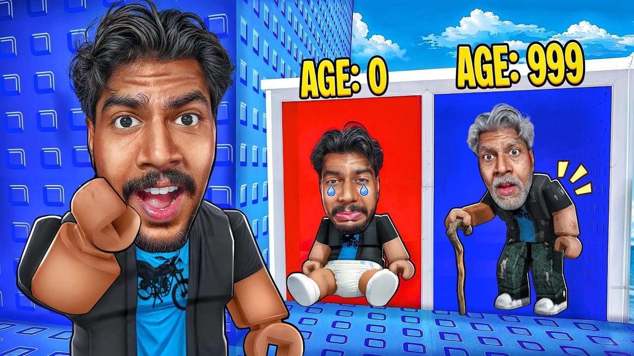 WOULD YOU RATHER, Age Tower in Roblox!! background