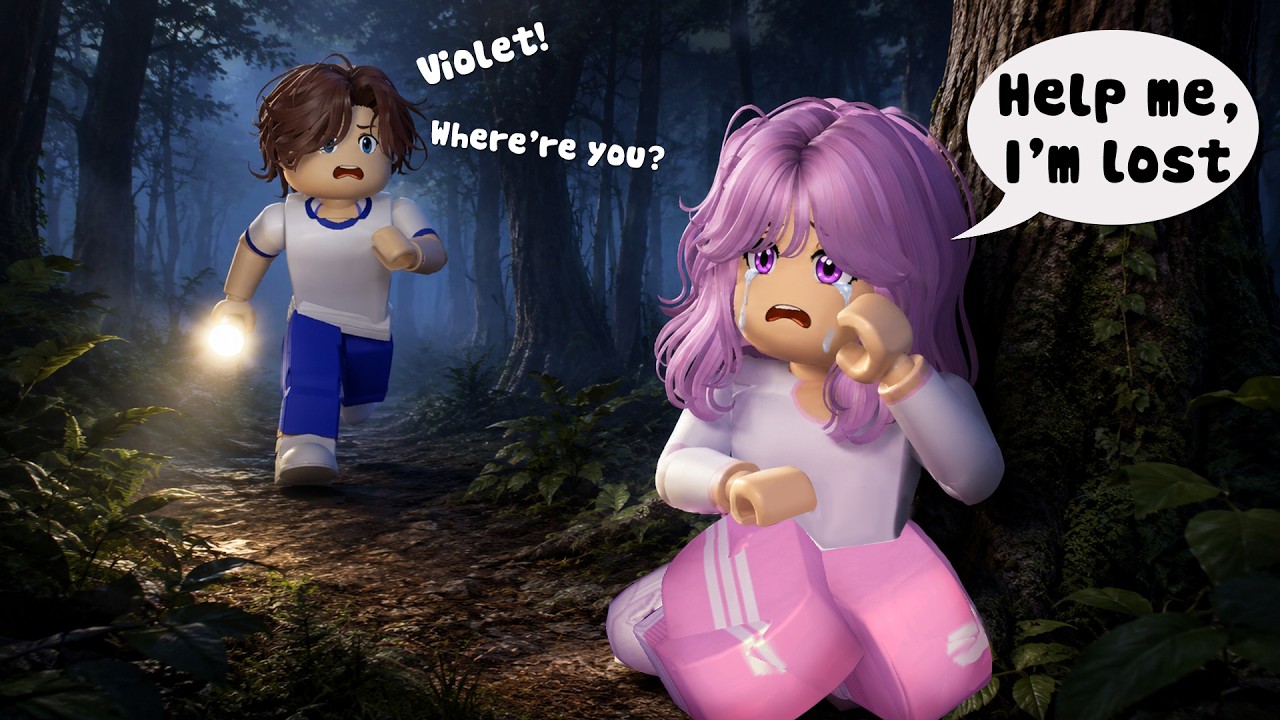 I got lost on a field trip | Violet Roblox TV background
