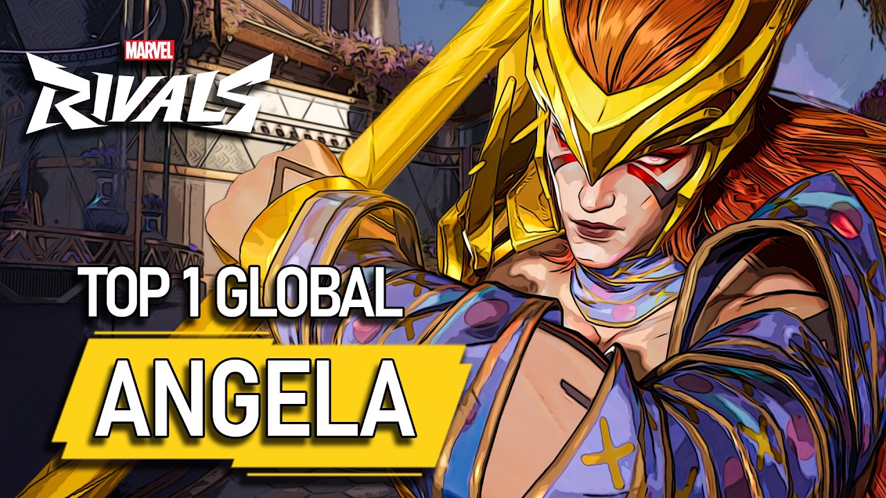 TOP #1 GLOBAL ANGELA ! WillyTreaty - MARVEL RIVALS PRO background