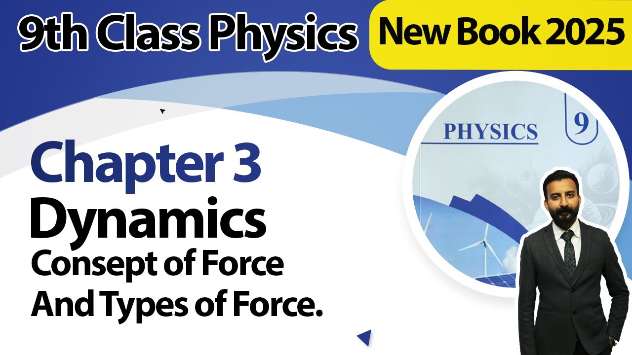 9th Class Physics Chapter 3 New Book 2025 background