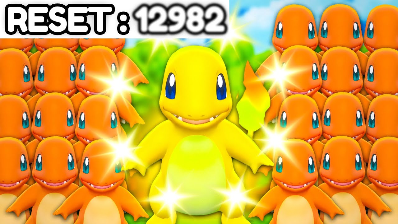 Pokemon Let's Go UNIQUEMENT avec des SHINY background