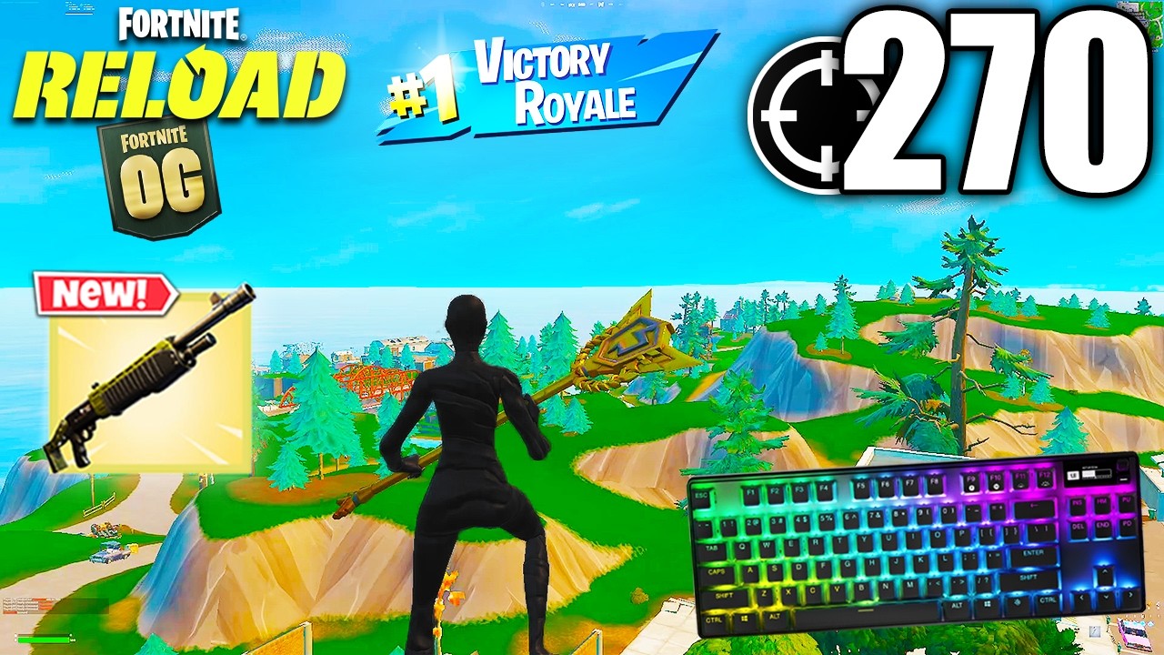 Apex Pro TKL ASMR π΄ 270 Kills Solo vs Squads π Satisfying Keyboard OG Fortnite Reload 540 FPS 4K background