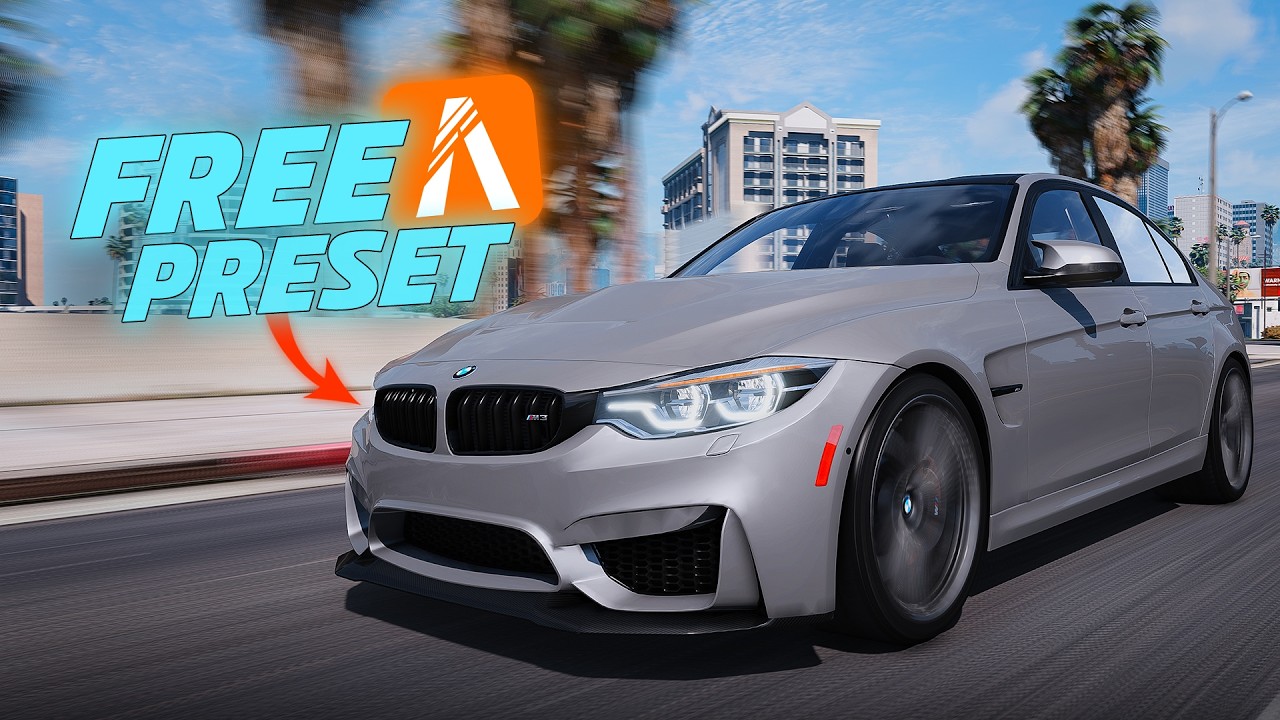 FREE HyperReal Preset for FiveM! Gameplay Showcase! background