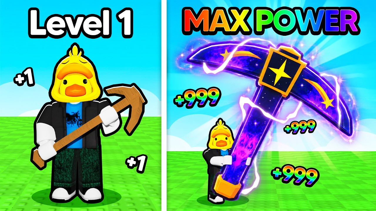 Roblox +1 MINE PER CLICK background