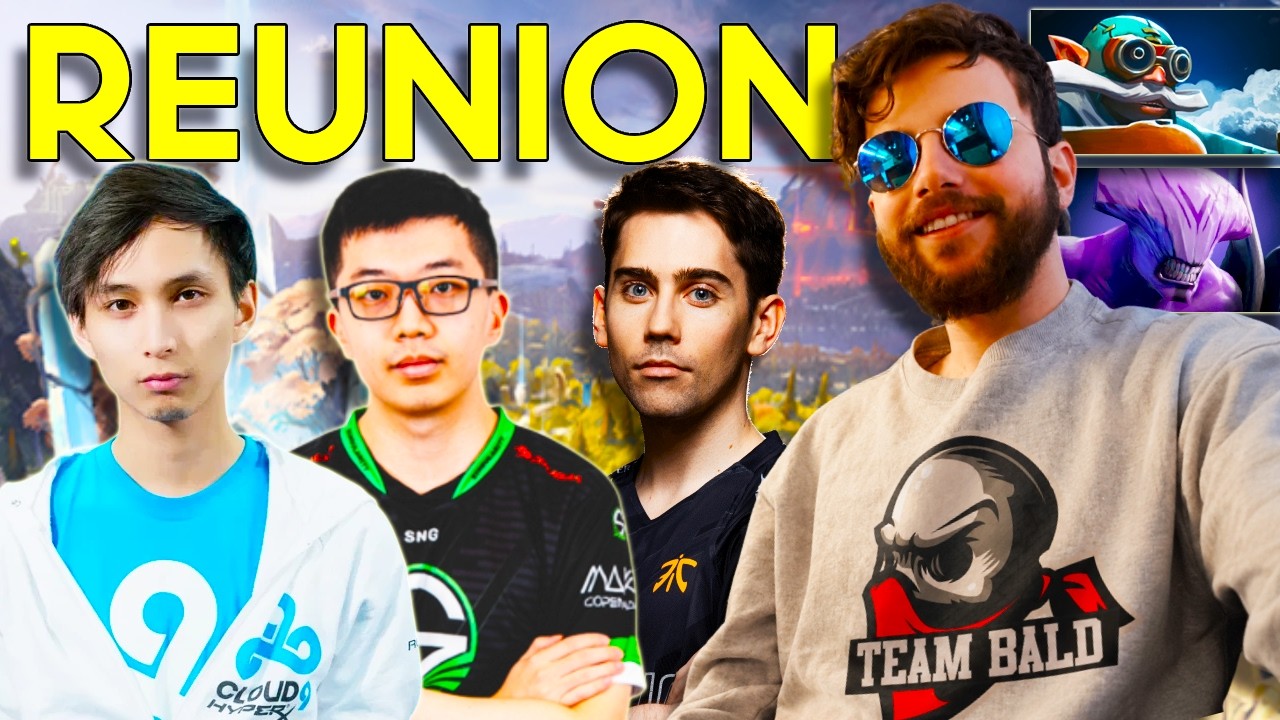 OLD TEAM BALD COMEBACK? Gorgc Sing Pie Xcalibur in a Streamer Tournament background