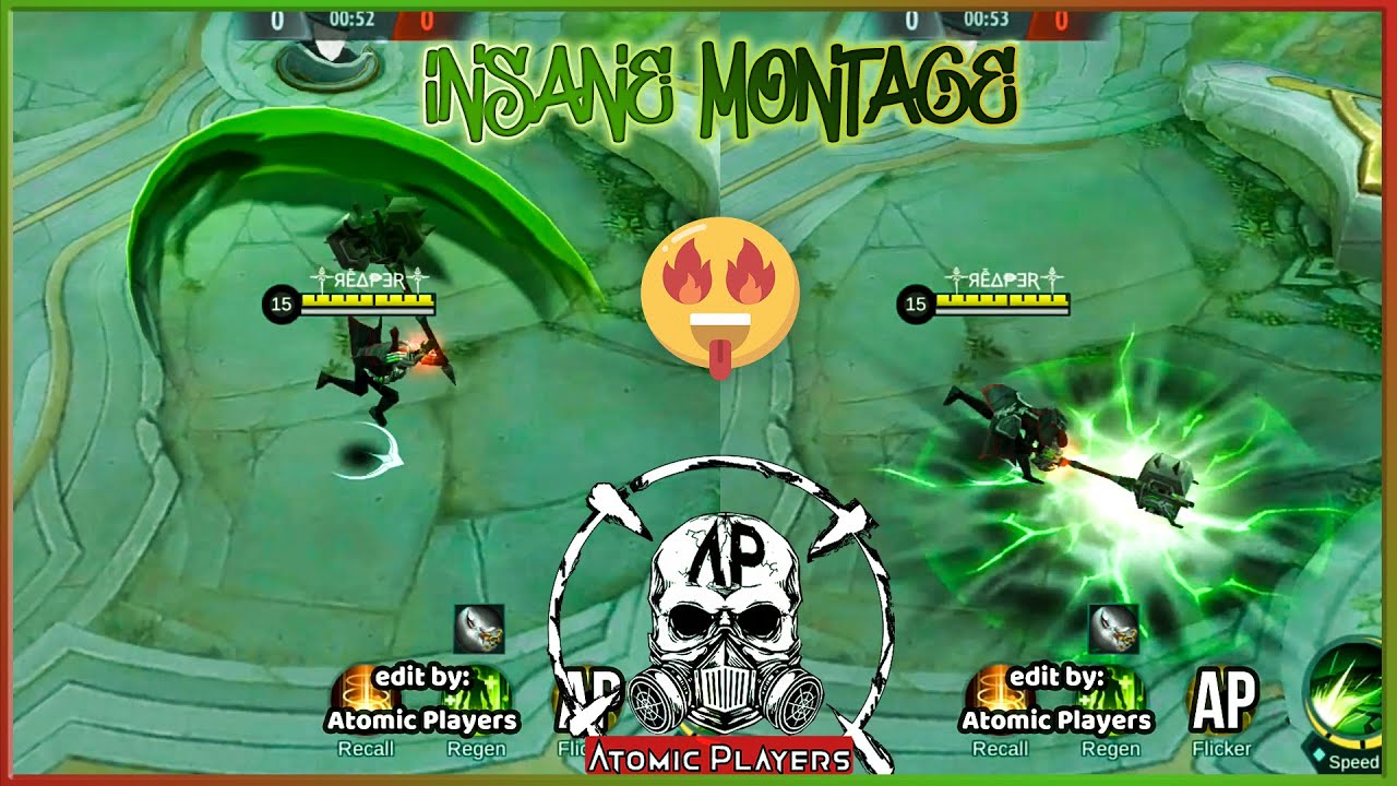 INSANE MONTAGE EDITING #1 | MOBILE LEGENDS BANG BANG background