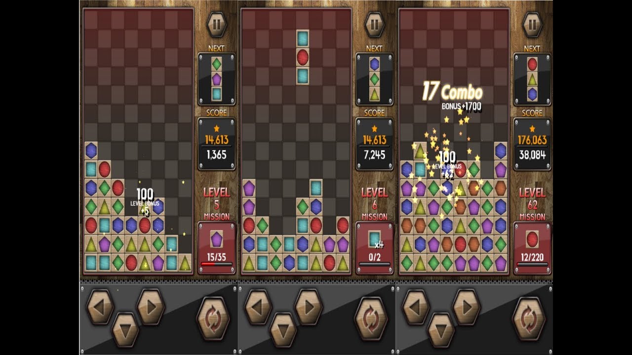 Block Puzzle 5 : Classic Brick Android Gameplay background