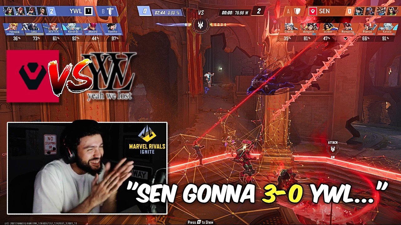Full Dive Team vs a Triple Support Peni Team | SEN vs YWL | MRI S1 2026 Playoffs background