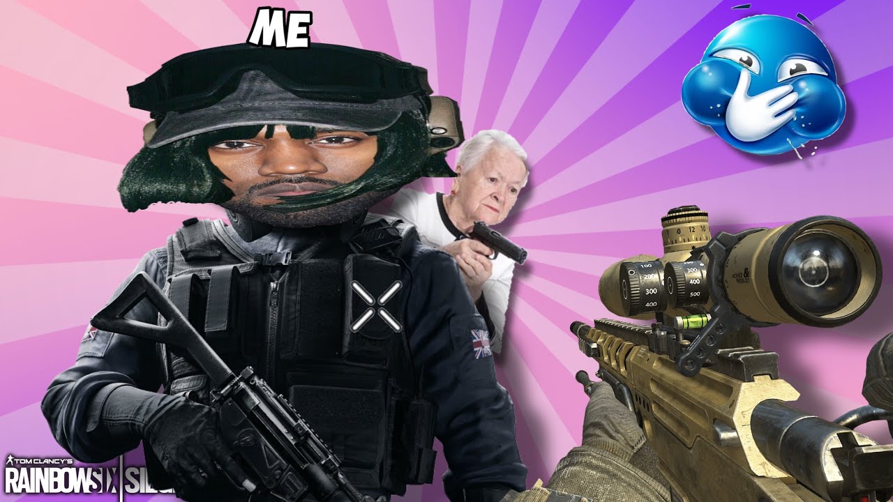 the FUNNIEST siege video…😂 (Rainbow Six Siege Funny Moments) background
