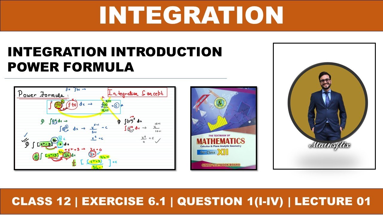 XII MATHS NEW BOOK CHAPTER 06 "INTEGRATION" background