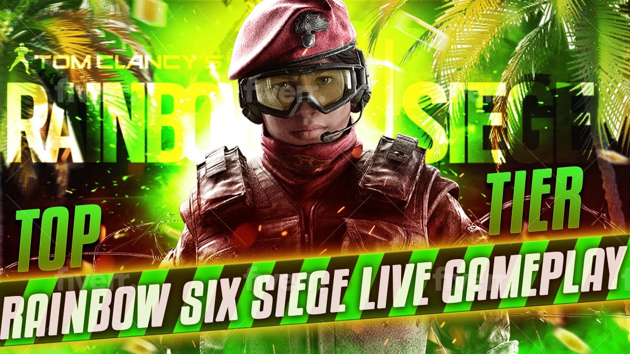 đŽ Tom Clancy's Rainbow Six Siege Live Gameplay! backdrop