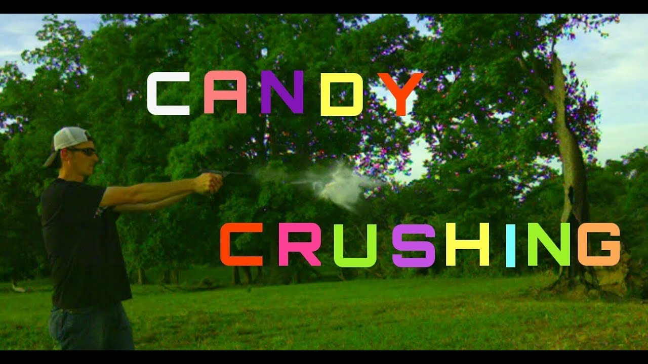 CANDY CRUSH-ING SAGA IN SLOW MOTION background